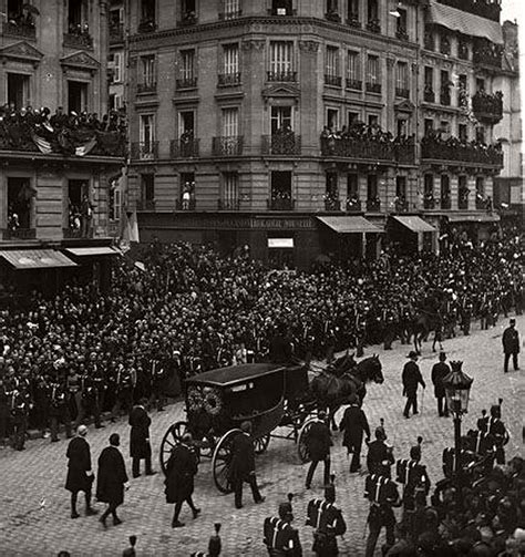 victor hugo's funeral.